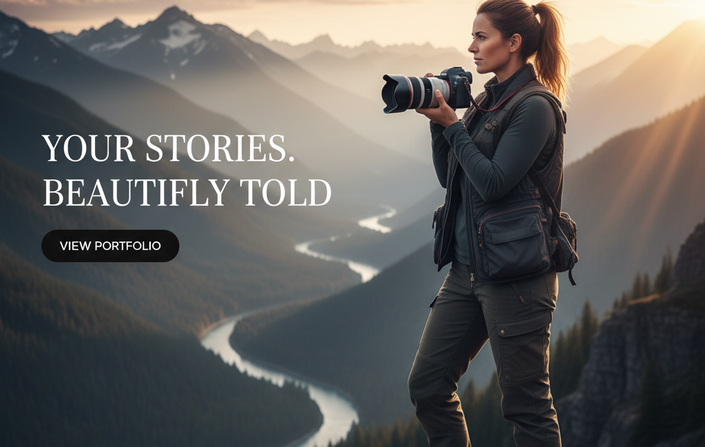 Photography Website Screenshot